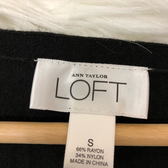 EUC Ann Taylor LOFT Button-Down Cardigan w/ Belt - Picture 6 of 6